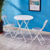 尋木匠折叠桌小餐桌圆家用2人可收纳简易桌子吃饭户外桌椅简约圆桌