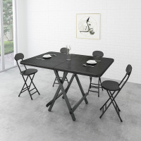 尋木匠可折叠桌家用简易餐桌出租屋租房简约小户型正方形便携小吃饭桌子