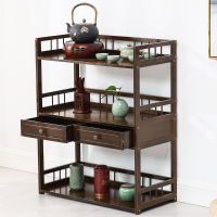 尋木匠沙发边几茶边柜简约小茶几茶水置物架茶叶架茶水台电话桌角几桌子