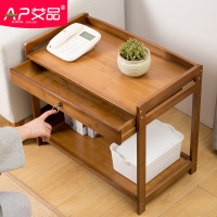 尋木匠可移动沙发边柜角几小茶几收纳置物架客厅电话架茶水柜床头小桌子