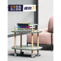 尋木匠北欧简约小推车客厅ins收纳移动小茶几沙发边角几家用多功能餐车