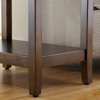 尋木匠现代简约沙发边几美式客厅角几实木小茶几迷你电话桌长方形小方桌