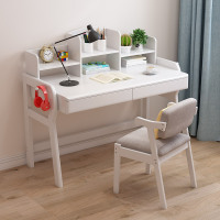 尋木匠实木学习桌小写字桌椅套装男女孩电脑桌简约课桌家用书桌