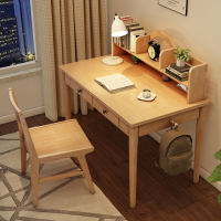 尋木匠实木书桌家用卧室中小学习写字台简约办公桌电脑台式桌