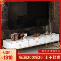 尋木匠电视柜现代简约小户型轻奢北欧网红大理石创意电视柜茶几组合客厅