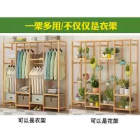 尋木匠简易衣柜现代简约实木出租房用布衣柜卧室衣橱组装布艺牛津布