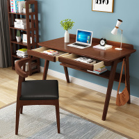 尋木匠北欧实木书桌简约小户型家用高初中学习写字台1米1.2电脑桌