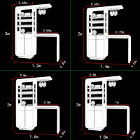 尋木匠小吧台桌家用酒柜 现代简约吧台隔断柜酒吧柜子客厅餐厅玄关柜