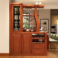 尋木匠客厅隔断柜子实木进玄关柜酒柜双面 中式间厅柜厅柜鞋柜屏风
