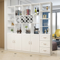 尋木匠酒柜现代简约玄关柜鞋柜一体靠墙厅柜客厅双面屏风隔断柜置物架