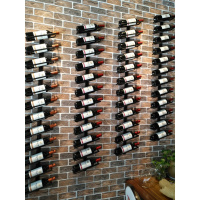 尋木匠壁挂红酒架墙上铁艺酒架酒柜展示架创意简约酒瓶家用墙壁葡萄酒架