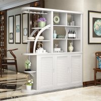 尋木匠玄关柜鞋柜一体进风水间厅柜客厅屏风玄幻柜隔断置物架实木酒柜