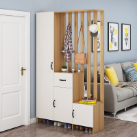 尋木匠北欧进玄关柜客厅隔断鞋柜入户厅衣帽柜简约现代穿衣镜换鞋凳