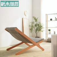 尋木匠实木折叠躺椅成人家用阳台午休椅子简易休闲午睡办公室椅