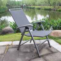 尋木匠躺椅折叠加厚加固型可调节办公午休铝合金按摩器便携休闲夏用