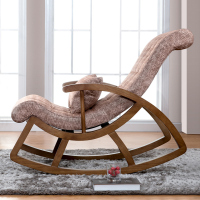 尋木匠摇椅躺椅家用懒人老人现代北欧实木户外庭院阳台卧室书房午睡沙发