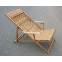 尋木匠纯手工竹制躺椅睡椅摇椅折叠午休躺椅阳台椅休闲椅怀旧竹椅子