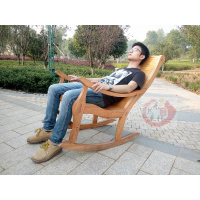 尋木匠实木摇椅成人中式家用摇摇椅午睡阳台躺椅休闲老人逍遥椅红木家具