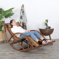尋木匠真藤摇摇椅藤椅阳台休闲椅家用摇椅躺椅藤编大人午睡椅老人逍遥椅