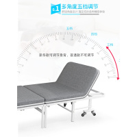 尋木匠折叠床单人办公室午休午睡海绵陪护木板床便携两折躺椅家用简易床