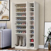 尋木匠鞋柜简约现代厅柜多层阳台大容量收纳实木家用口玄关简易鞋架