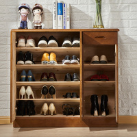 尋木匠鞋柜家用口大容量柜客厅实木松木收纳柜子储物柜阳台简易鞋架子