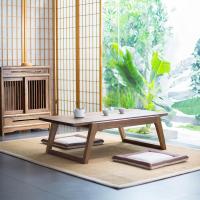 尋木匠老榆木榻榻米茶几新中式炕桌实木矮桌简约和室几桌飘窗小茶几