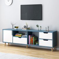 尋木匠北欧电视柜茶几组合现代简约小户型简易客厅卧室地柜实木电视机柜