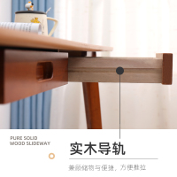 尋木匠北欧实木电脑桌家用简易小户型小桌子简约写字桌学习书桌