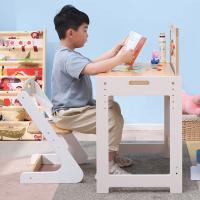 尋木匠实木学习桌椅套装小家用小孩书桌幼儿园写字桌台书桌