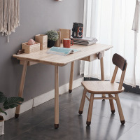 尋木匠书桌北欧白蜡木实木简约现代学习桌家用写字桌桌椅套装