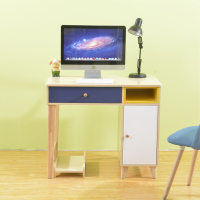 尋木匠北欧实木电脑桌台式家用学习桌简约卧室书桌小户型书房写字台