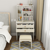 尋木匠北欧梳妆台卧室小型60cm梳妆台简易化妆桌现代简约50cm化妆台迷你