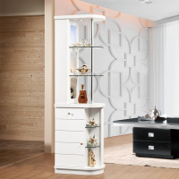 尋木匠进风水玄关隔断酒柜鞋柜一体双面欧式小户型客厅屏风间厅装饰柜