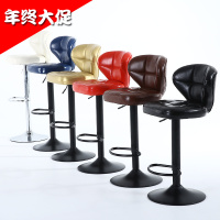 尋木匠吧台椅 现代简约欧式酒吧高脚桌椅 家用吧凳升降旋转靠背椅子