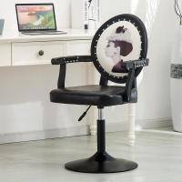 尋木匠欧式吧台椅酒吧椅旋转升降靠背椅子美甲椅吧椅高脚吧台凳