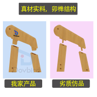 尋木匠餐椅实木吃饭座椅大孩子成长靠背可升降学习椅高脚椅家用