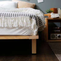 尋木匠日式榻榻米床矮床实木床1.8米经济型双人床无床头1.5米床主卧床架