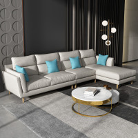 尋木匠北欧布艺沙发轻奢现代简约大小户型科技布乳胶客厅整装组合可拆洗