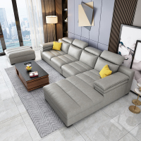尋木匠北欧纳米科技布乳胶布艺简约现代可拆洗大小L型转角客厅沙发