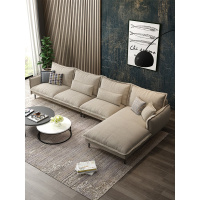 尋木匠北欧风格布艺沙发组合现代简约客厅小户型网红款可拆洗小沙发家具