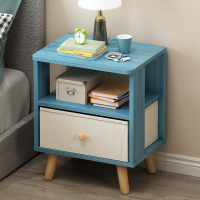 尋木匠布艺角柜墙角柜客厅沙发边几简易卧室多功能床头收纳置物架资料柜