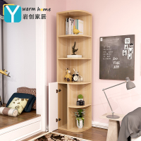 尋木匠衣柜边角柜墙角拐角柜弧形柜置物架多功能转角柜花盆架客厅储物柜
