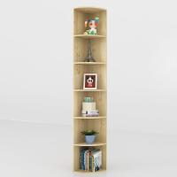 尋木匠客厅转角柜6层墙角柜高158cm角落架置物架白枫木色三角柜储物柜