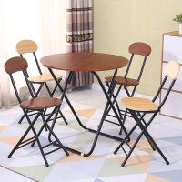 尋木匠折叠桌摆摊地摊桌子餐桌家用小户型吃饭圆桌方桌简易麻将桌正方形