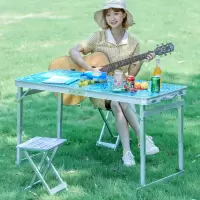 尋木匠户外折叠桌摆摊地推折叠桌子简易家用小桌子便携式折叠餐桌椅