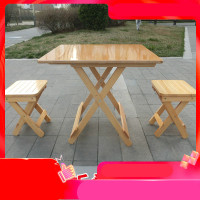 尋木匠折叠桌简易实木折叠餐桌小户型折叠桌子便携式摆摊餐桌免安装家用