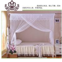 封后FENGHOU简易老款传统加厚挂钩老式蚊帐普通一米农村古代纱布加密方顶布料