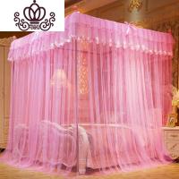 封后FENGHOU传统帐篷式四方型夏日时尚家居大人古代大学生蚊帐布料落地