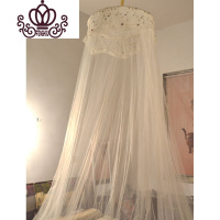 封后FENGHOU韩式宫廷蚊帐圆顶公主蕾丝吊顶落地学生寝室宿舍